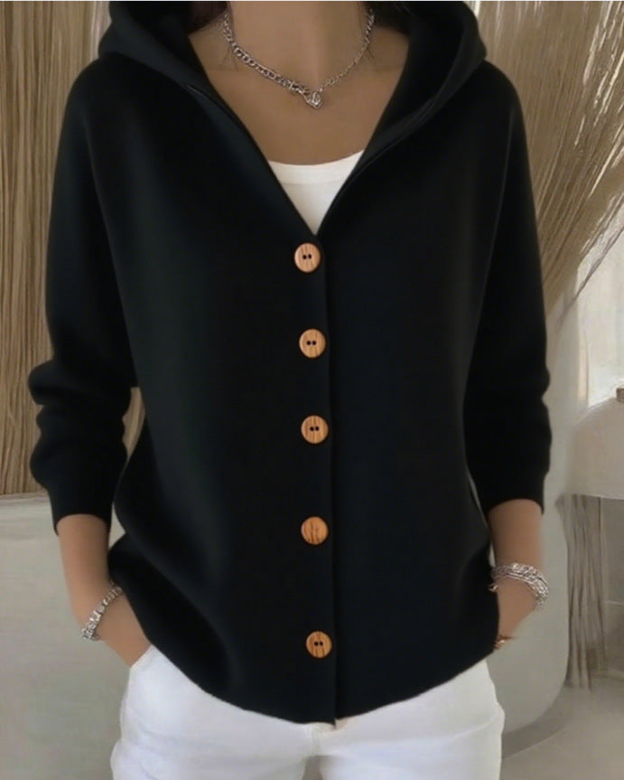Rocío | Brei Jacket met Capuchon