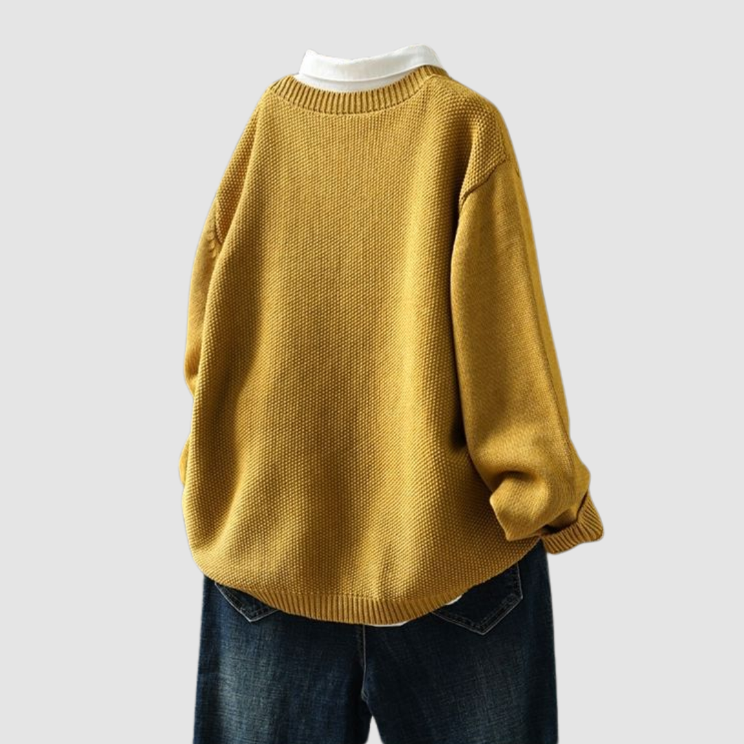Martine | Zachte Gebreide Cardigan met Borstzak