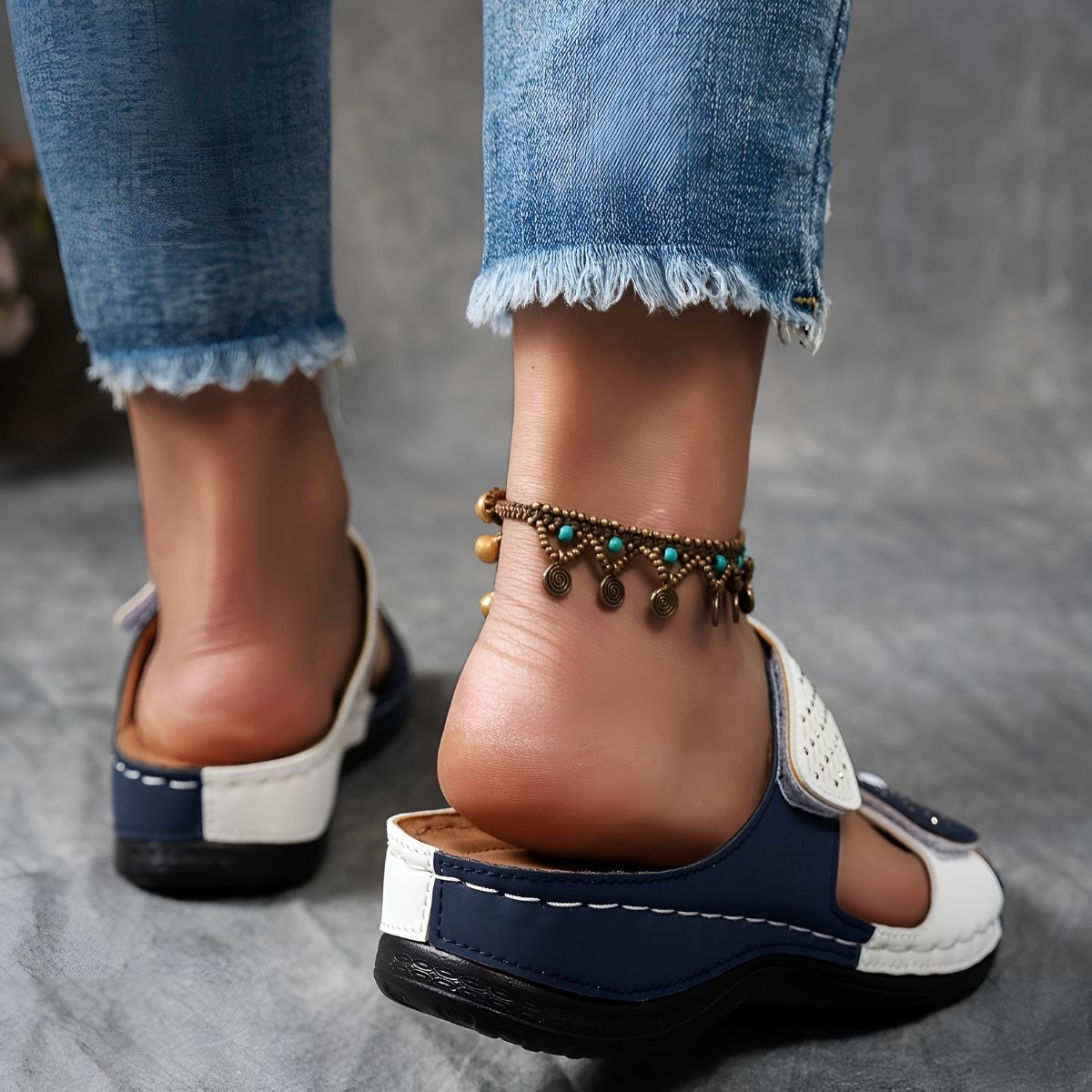 Lóra – elegante orthopedische sandaal met uitstekende demping