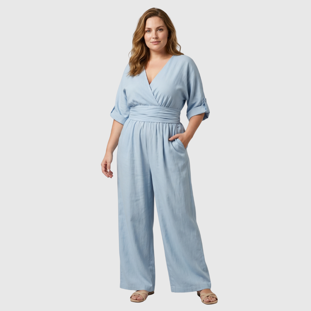Cheska | Jumpsuit met Gedefinieerde Taille
