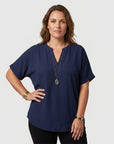 Danielle | Flatterende V-hals top