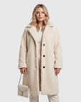 Elora™ | Lange Teddycoat voor Dames