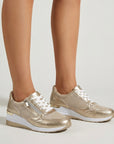 Evelien | Witte Dames Sneakers Met Optimale Ondersteuning
