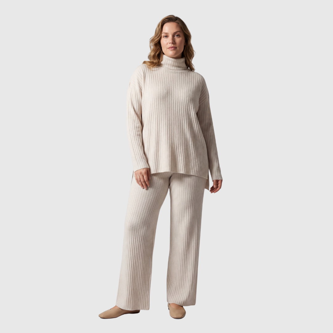 Fayla Softwear | Winter Casual Tweedelige Set Voor Dames