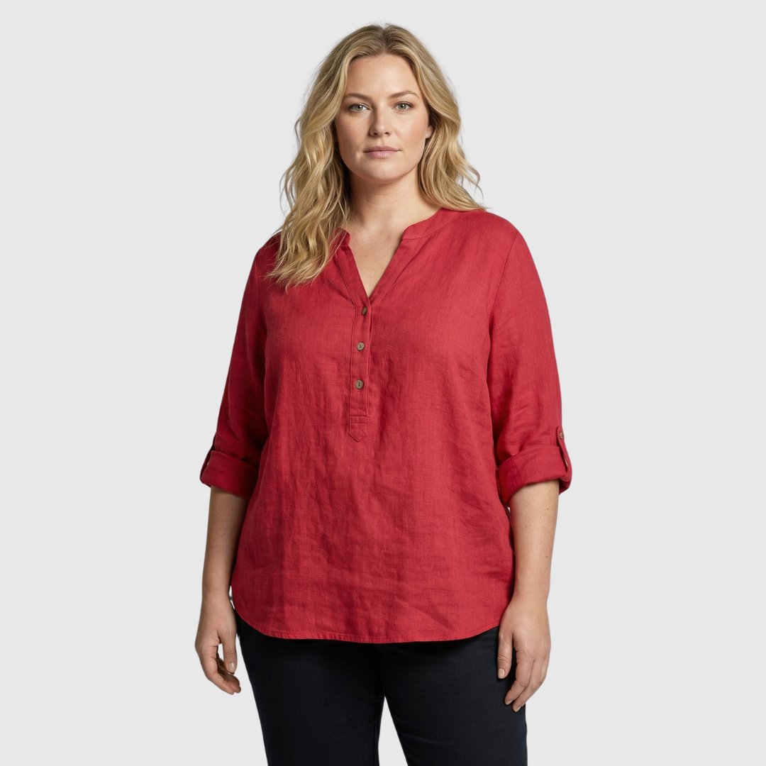 FREJA | Linnen blouse
