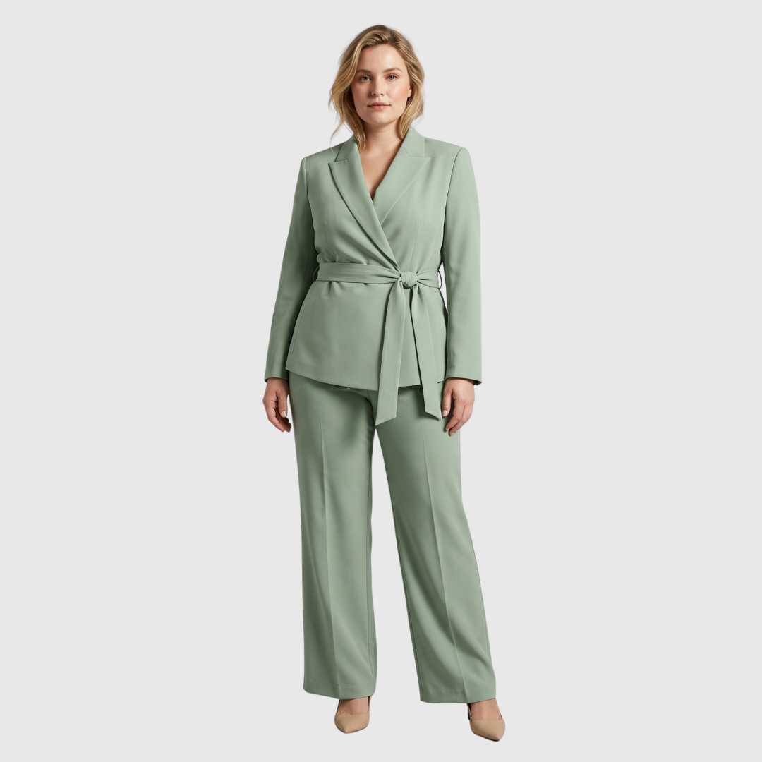 Ilse | Elegante Set met Jasje en Wijde Broek