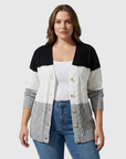 Elorah | Tweekleurig Gebreid Vest