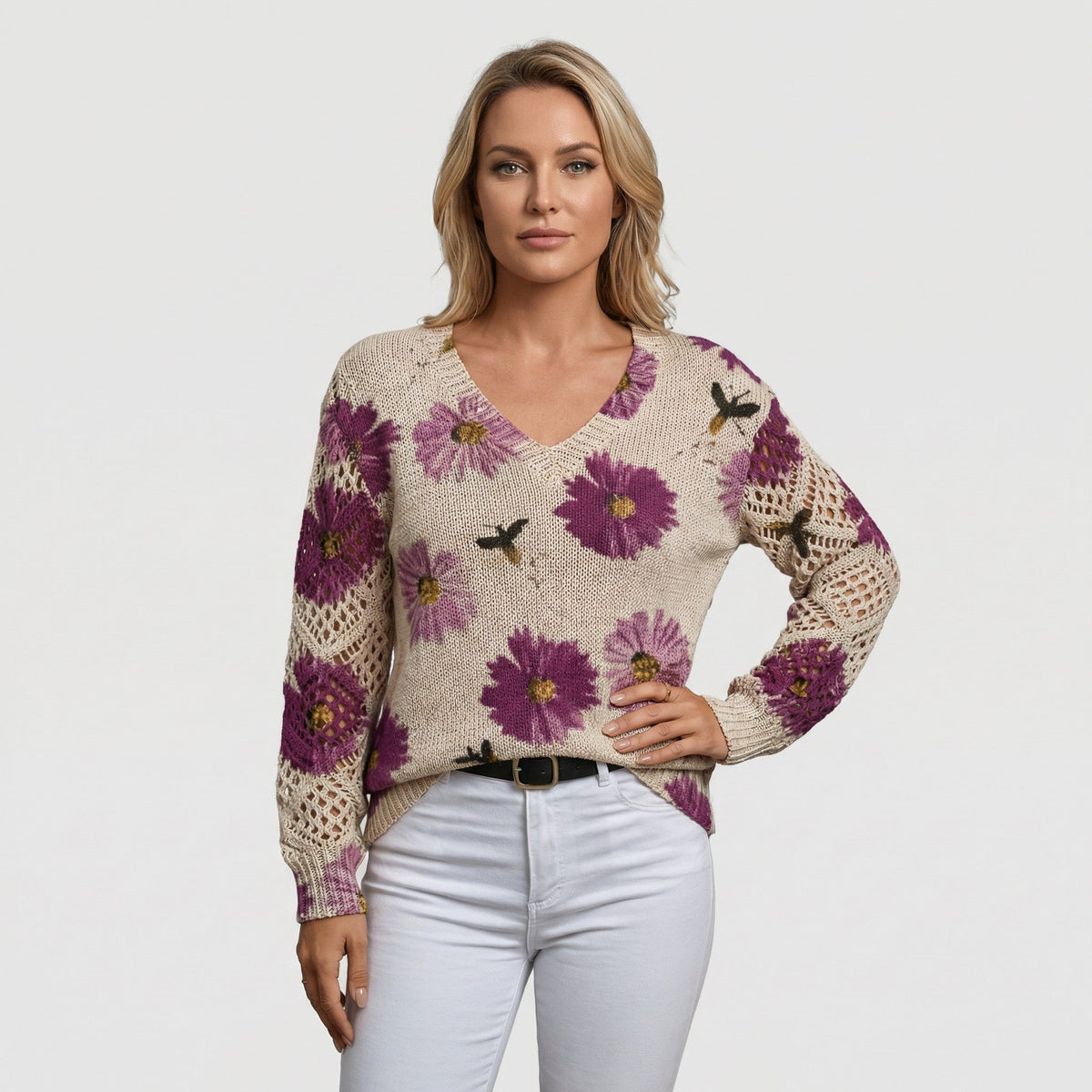 Margot | Comfortabele Gebreide Trui