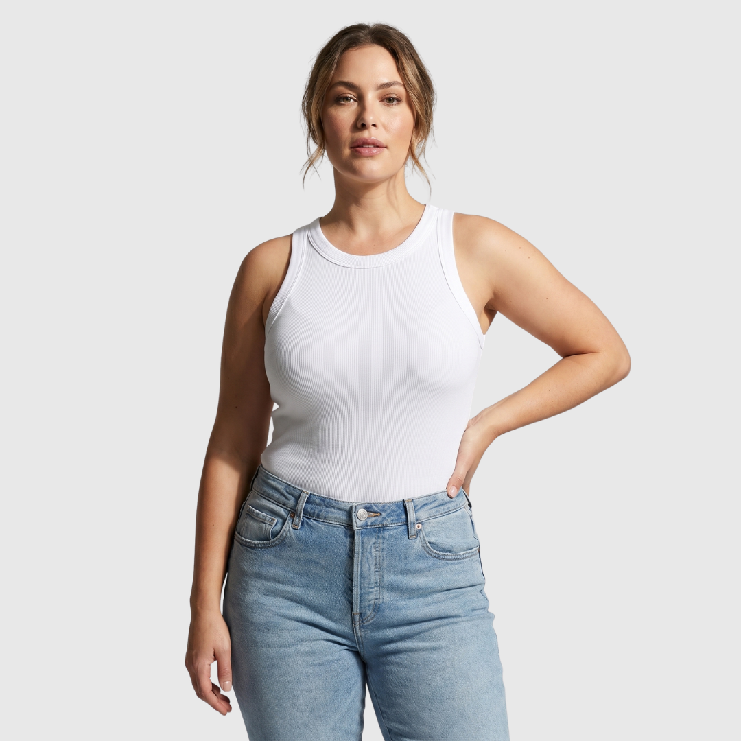 Nelle | Tanktop met Ingebouwde BH