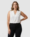 Samantha | Mouwloze Top van Luxe Viscose