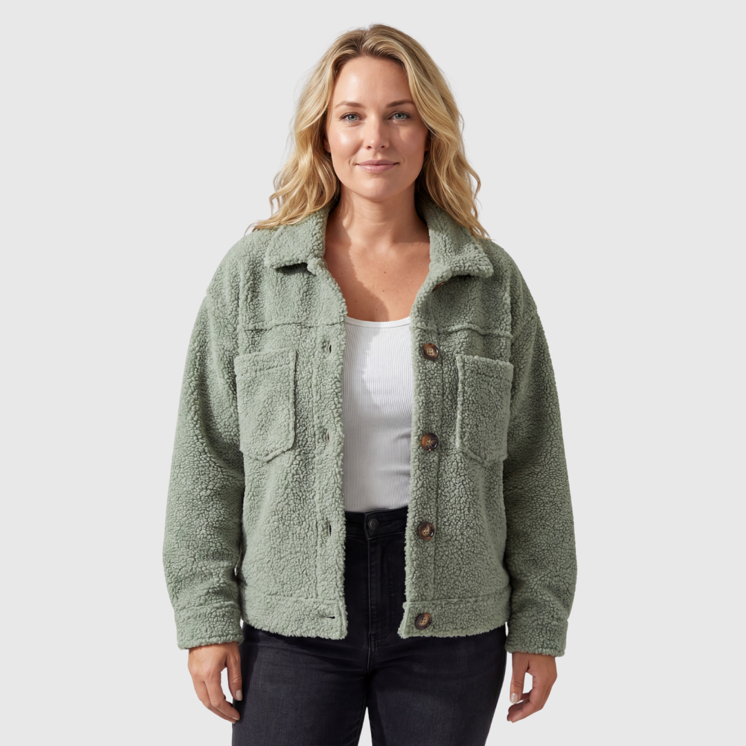 Geralda | Fleece Tussenjas