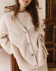 Petra | Dames Oversized Vest Met Knoopsluiting