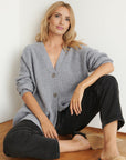 Petra | Dames Oversized Vest Met Knoopsluiting