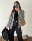 Petra | Dames Oversized Vest Met Knoopsluiting