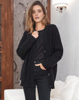 Petra | Dames Oversized Vest Met Knoopsluiting