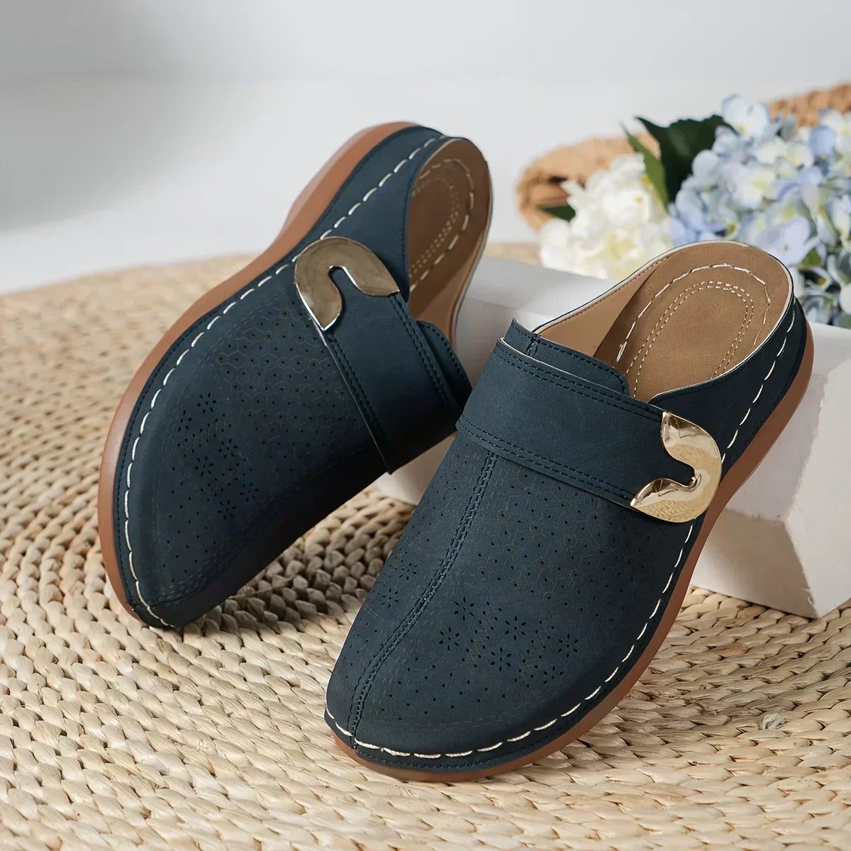 Marcella – elegante orthopedische wedge sandaal