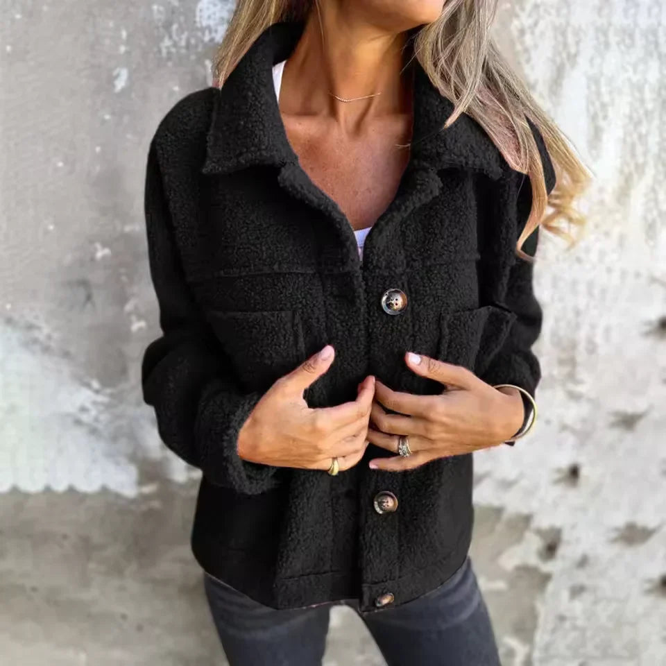 Geralda | Fleece Tussenjas