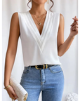 Samantha | Mouwloze Top van Luxe Viscose