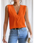 Samantha | Mouwloze Top van Luxe Viscose