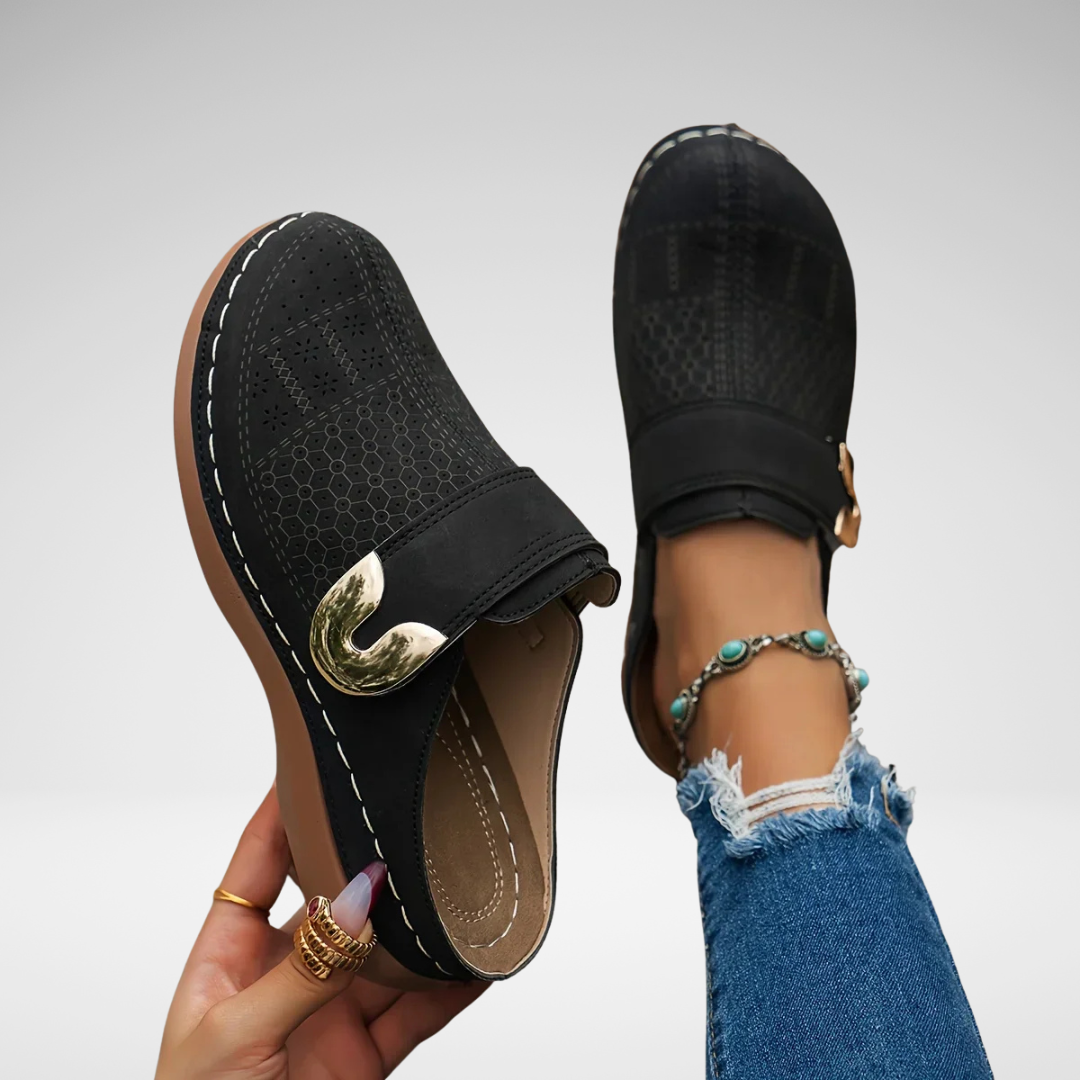 Marcella – elegante orthopedische wedge sandaal