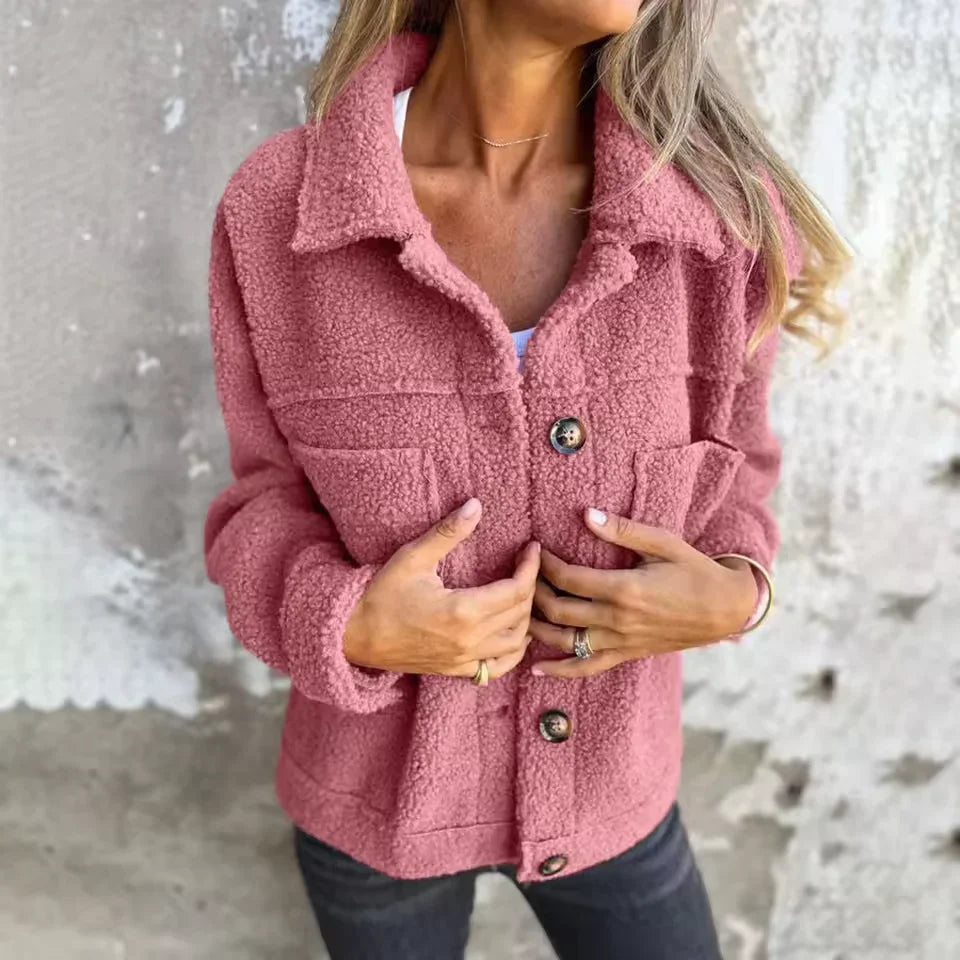 Geralda | Fleece Tussenjas