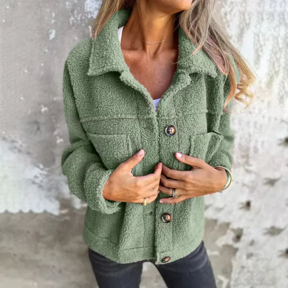 Geralda | Fleece Tussenjas