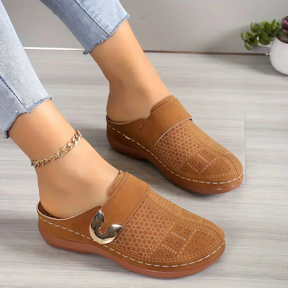 Marcella – elegante orthopedische wedge sandaal