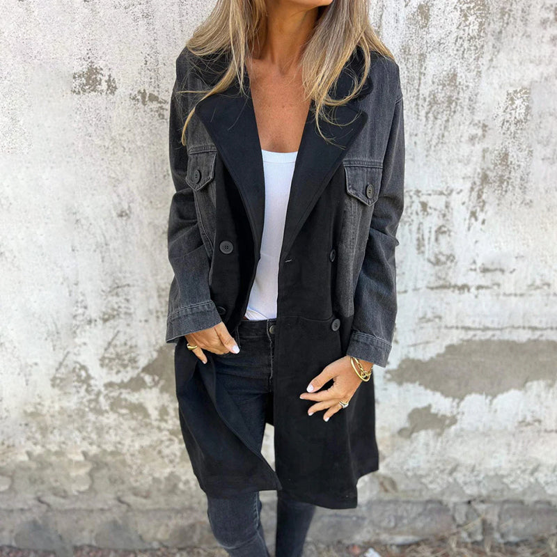 Freya | Afslankende Trenchcoat