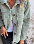 Hedda | Zachte jas met knopen