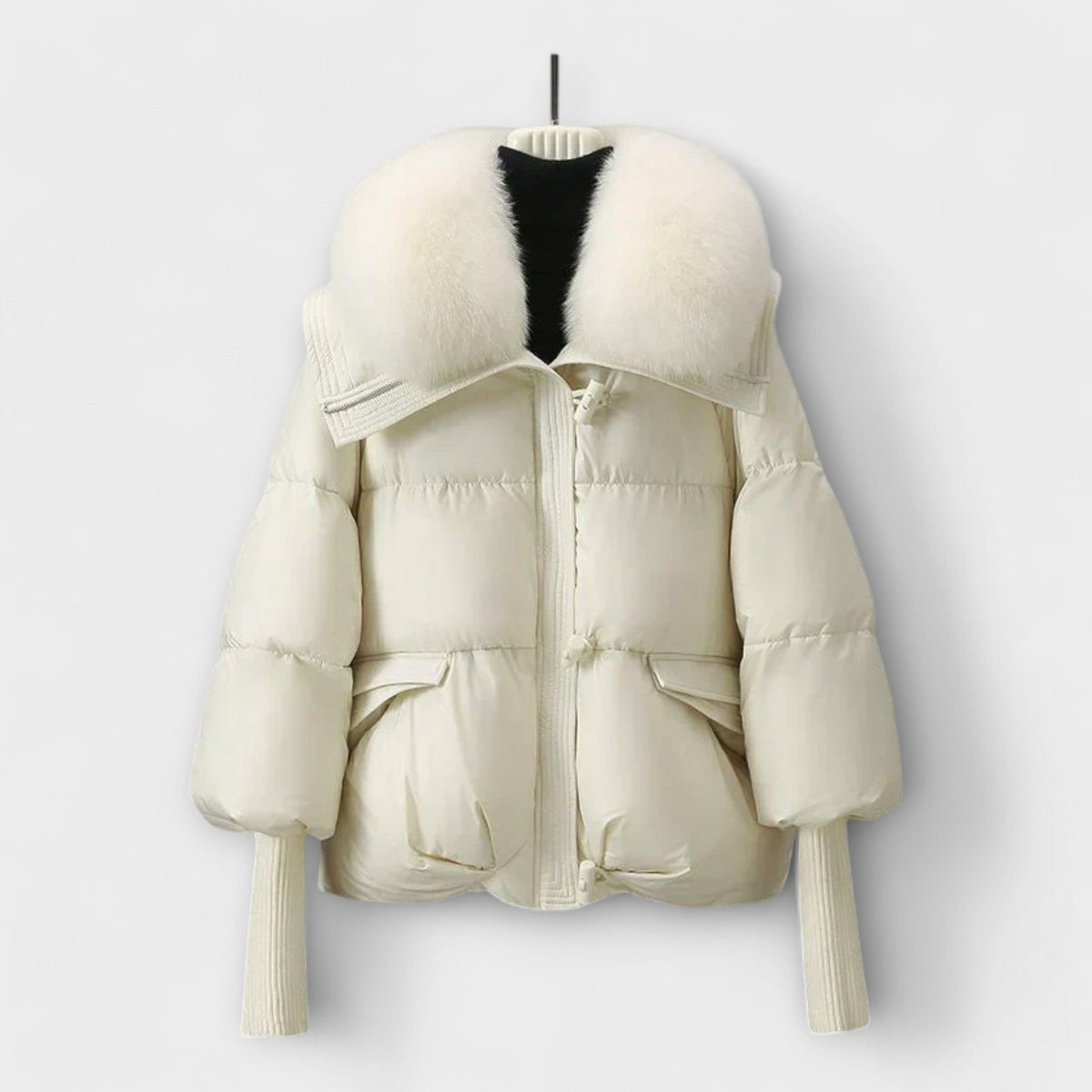 Lucyna ™ ｜ Elegante jas met bont