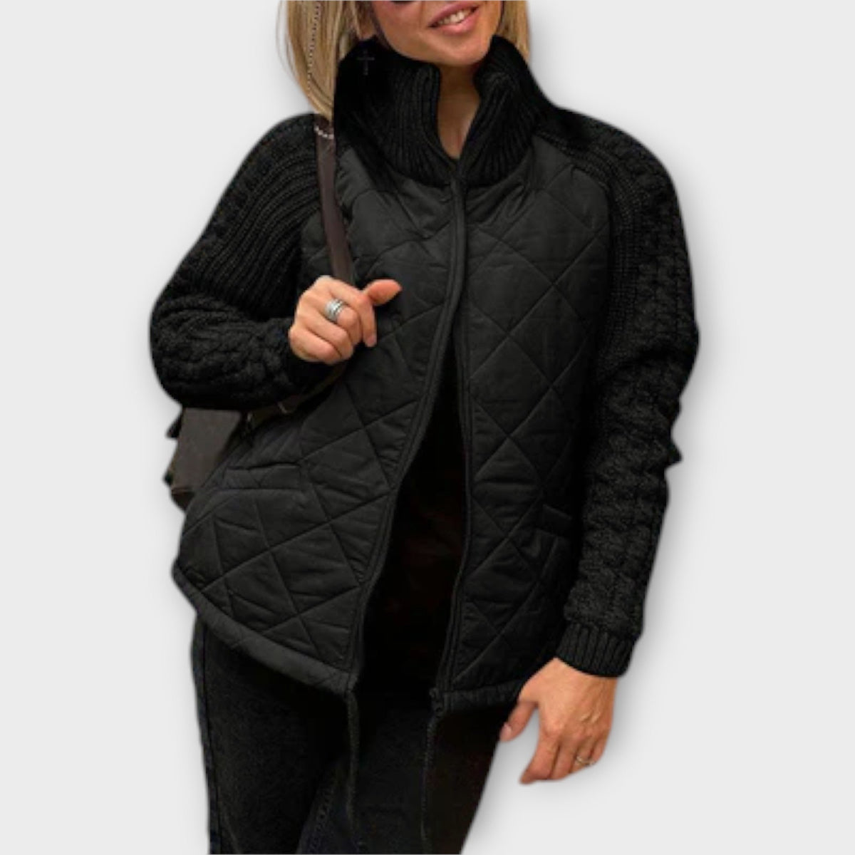 Valerie ™ ｜Jas met hoge kraag