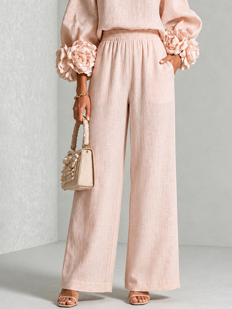 ROSALIE | FLORALE CUFF TWEEDELEN SET