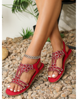Yvo | Orthopedische Sandalen Dames van Volnerf Leer