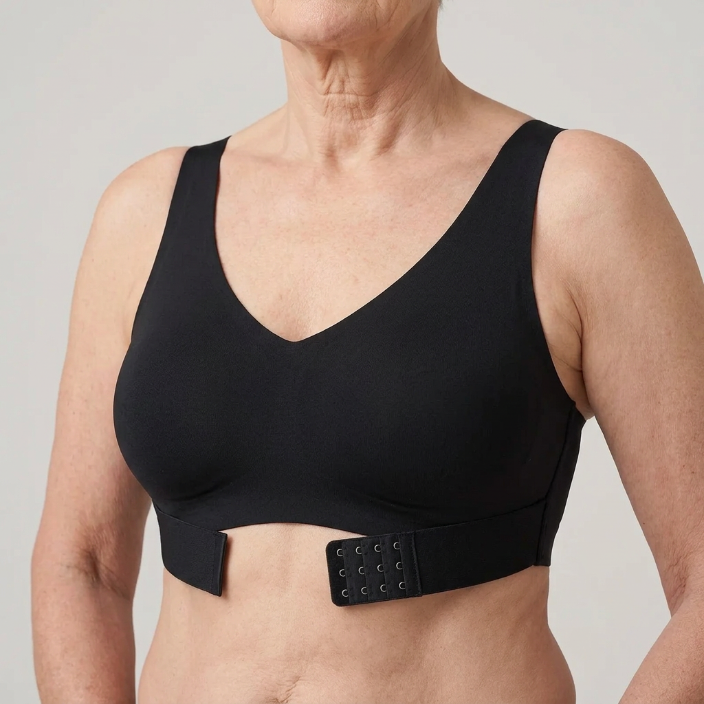 Adelheid | Comfort BH met Voorsluiting zonder Beugel - 1+1 Gratis!