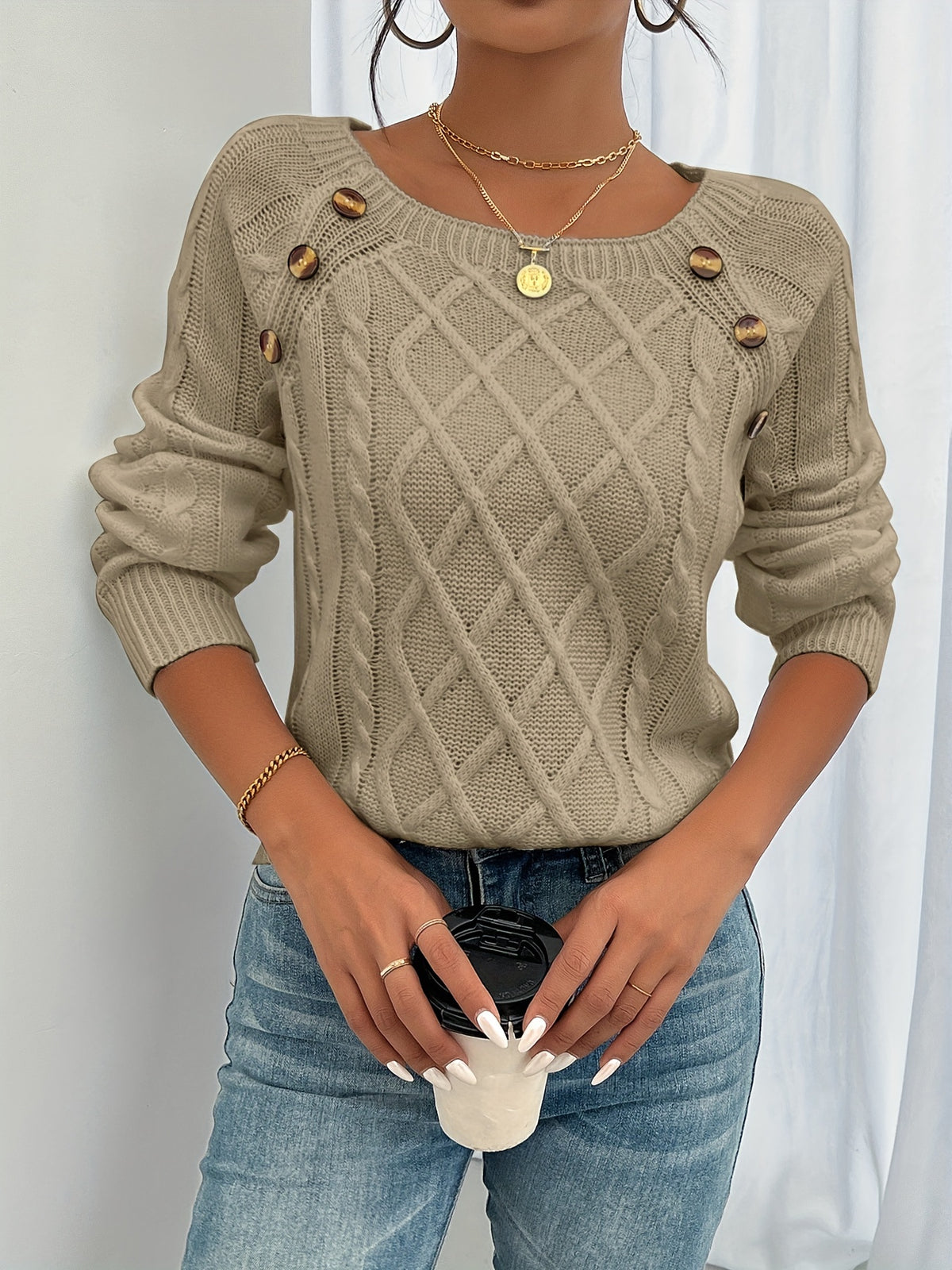 Jarla | Casual Gebreide Trui