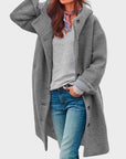 Alena™ ｜Jas met knopen en capuchon