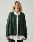 Martine | Zachte Gebreide Cardigan met Borstzak