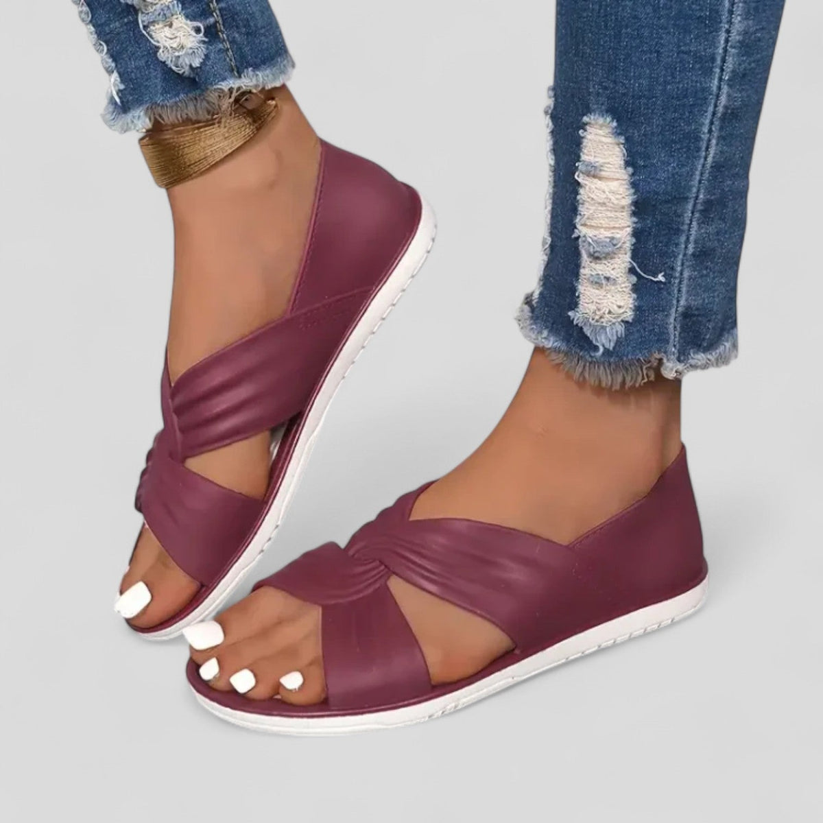Lilla – elegante alledaagse orthopedische sandalen