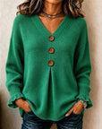 Elske | Pullover Trui met V-hals