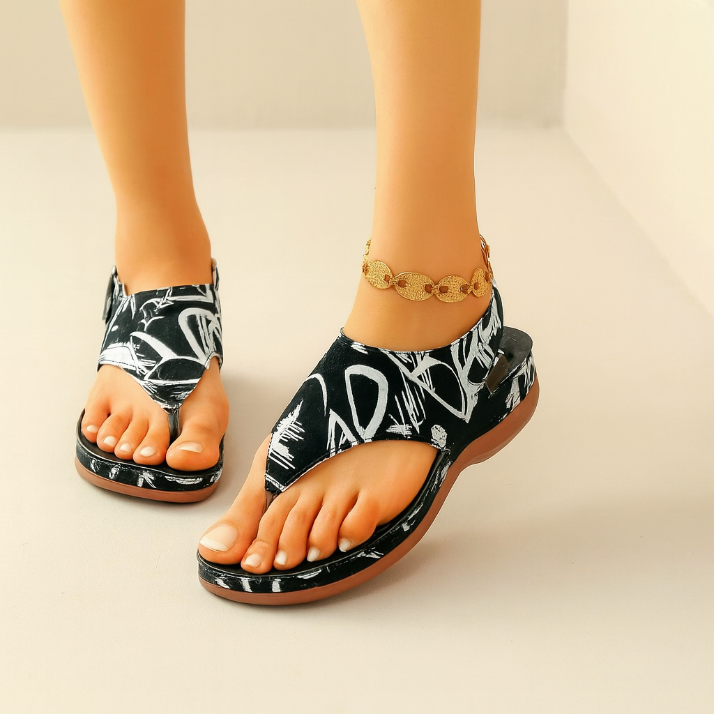 Frida – verstelbare bandjes orthopedische comfortabele sandaal