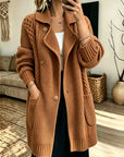 Stefanie | Gebreide Cardigan Jas