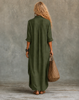 Vivienne | Maxi-jurk met knopen voor dames
