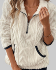 Sheina | Dames Warme Trui Met Ritssluiting