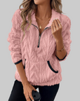 Sheina | Dames Warme Trui Met Ritssluiting