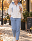 Sina | Tweedelige Set met Capuchon & Colorblock Detail