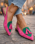 Elena | Sandalen met bandjes en franjes