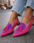 Elena | Sandalen met bandjes en franjes