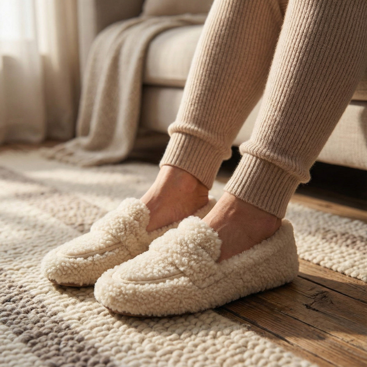 Aletta™ | Luxe Wollen Sloffen