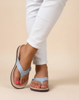 Zita – lichte orthopedische sandaal in flip-flop stijl