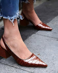 Graziella | Schoenen met hak en brede neus